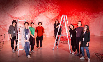藝術家塩田千春抵台驚嘆：這是一個讓人活得很自在的社會
