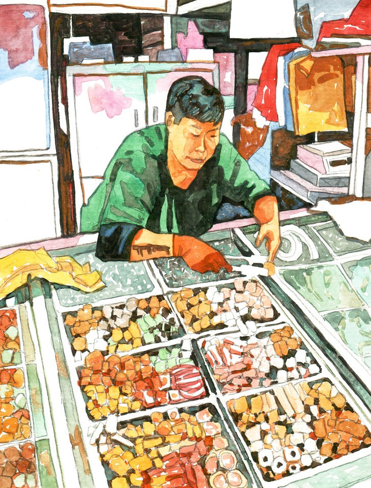 魚丸-芬蘭魚丸-菜市場-台南